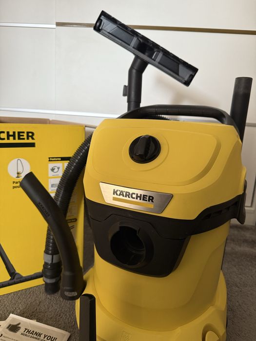 Aspirator umed-uscat Karcher WD3 1000 W, 15 litri, functie de suflare