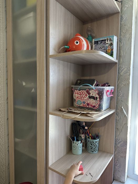 Парта шкаф детский