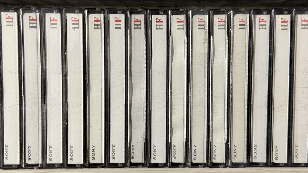 Продам аудиокассеты Sony Maxell 60минут