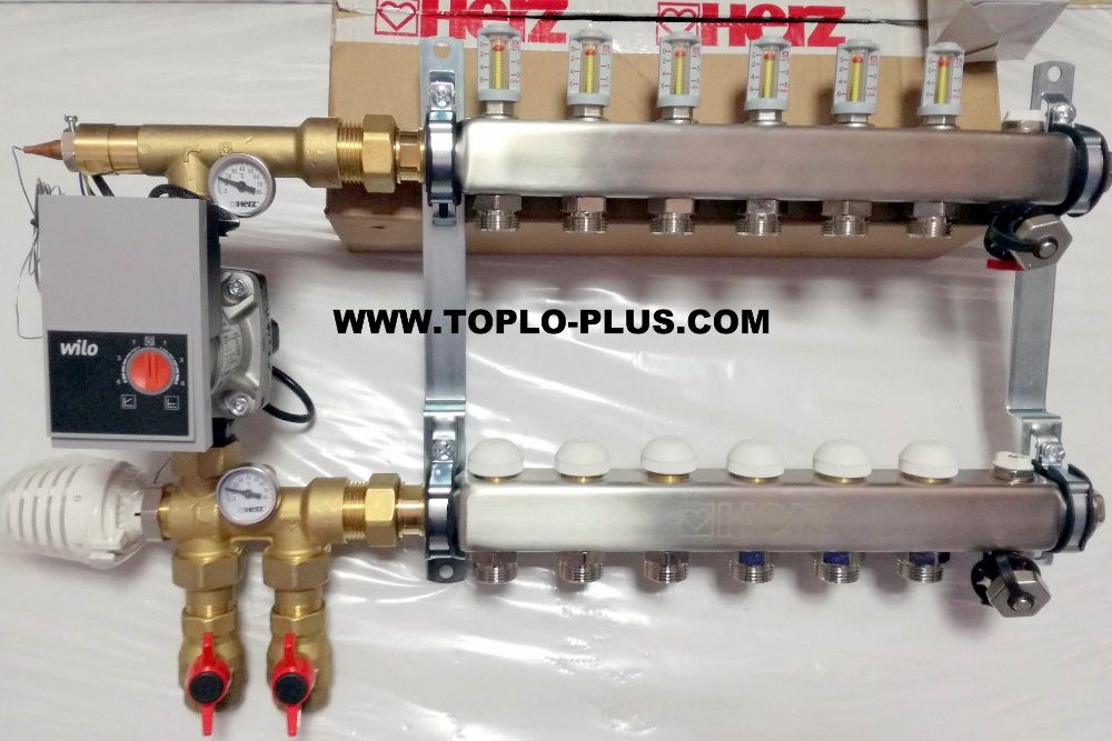 Herz Механичен стаен термостат