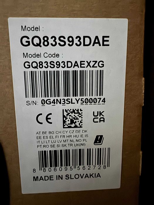 Телевизор Sony 83S93DE