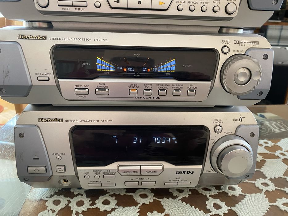 Technics SA-EH770 ; Sony STR-DE598
