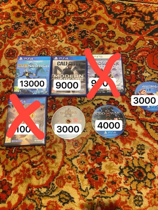 Продам диски на ps4-5.Не звонить