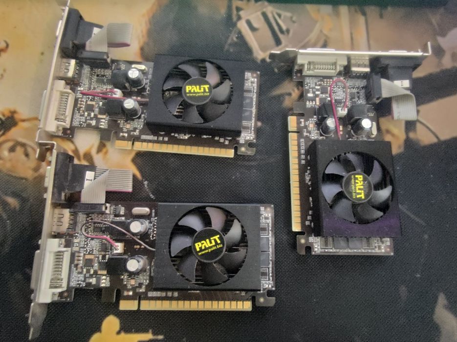 Sifatli videokartalar GT 730,GT 630 ,GT 220,GT 210