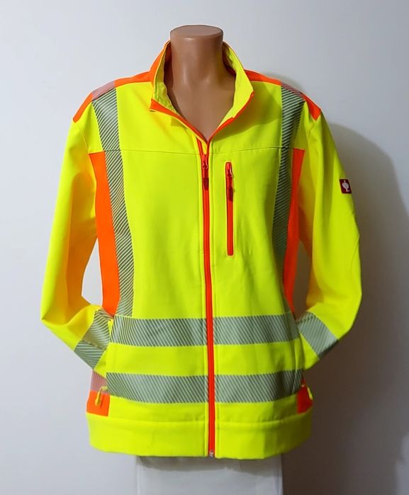 Geaca Nouă softshell Engelbert Strauss, înaltă vizibilitate E.S. Motion 2020, Nr. XXL (men)