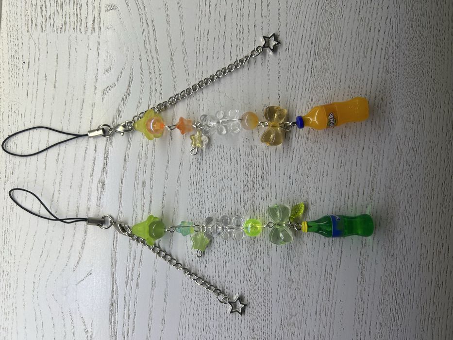 Парные брелоки Sprite + Fanta для друзей / пары