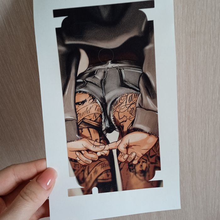 Бронепленка на oppo A12, карбон