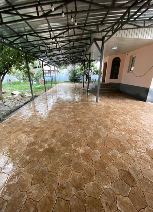 Укладка брусчатки