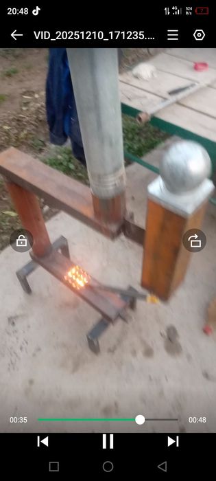 Атработка печка 2 литр билан Бир Кун иситасиз