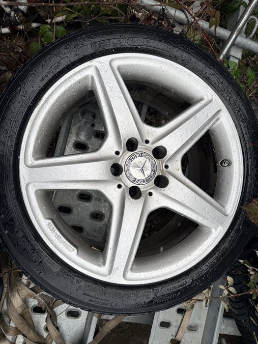 Джанти с гуми Mercedes AMG 5x112 R18 спорт пакет амг