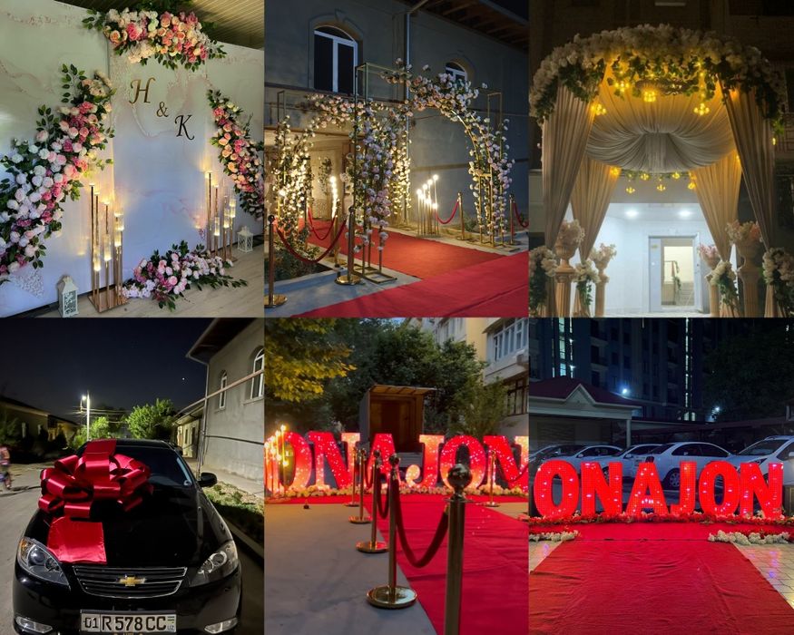 AKSIYA Toy ofarmleniya, kelin kuyov  To'y ofarmleniya.  Onajon