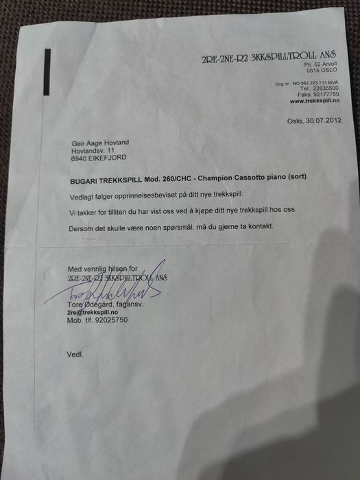 Acordeon Bugari Armando 2+2 Cassotto