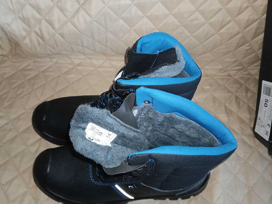 Bocanci piele îmblăniți Nr 49-50