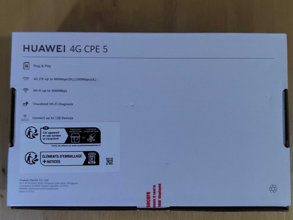 Huawei 4G+ CPE 5 Router B636 LTE SIM Router Sigilat