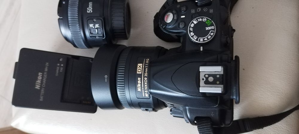 DSLR NIKON D-3100 - pachet complet