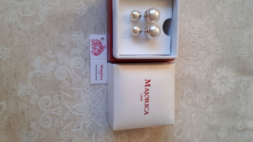 Наборы новые оригиналы Majorica, Swarovski