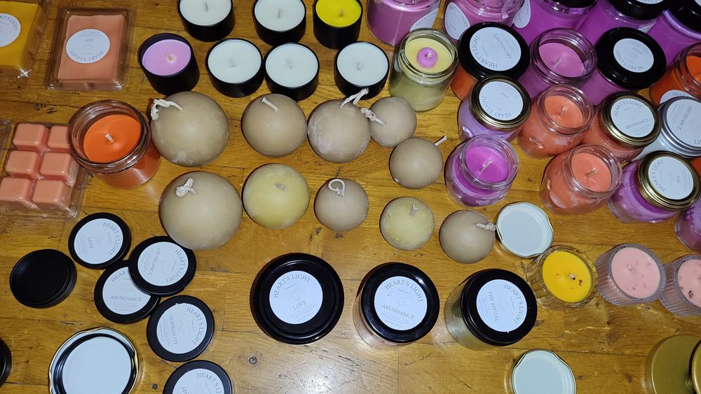 Lumânare parfumată ceară albine cu uleiuri esențiale 7