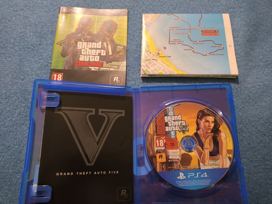 Joc GRAND THEFT AUTO (GTA5)- impecabil,fara zgârieturi,ca nou