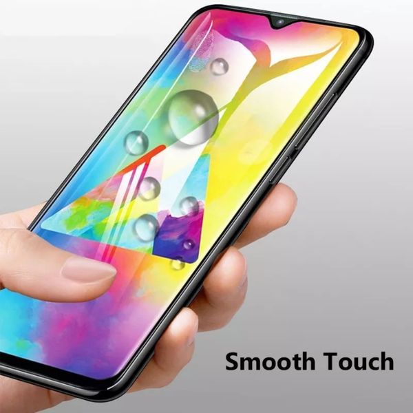 Samsung Galaxy A80 A70 A40 A10 / 5D ЦЯЛО ЛЕПИЛО Стъклен протектор