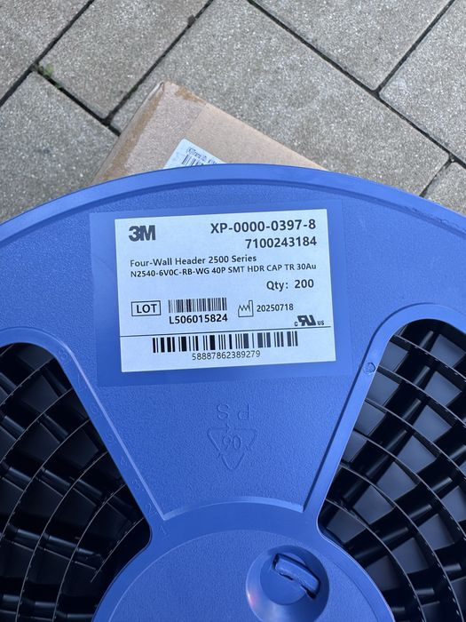Rolă Conectori Electronici 3M N2540-6V0C-RB-WG Seria 2500, 40 Pini SMT - Nou