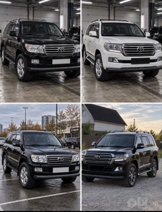 Защита бампера на Toyota Land Cruiser 200 100