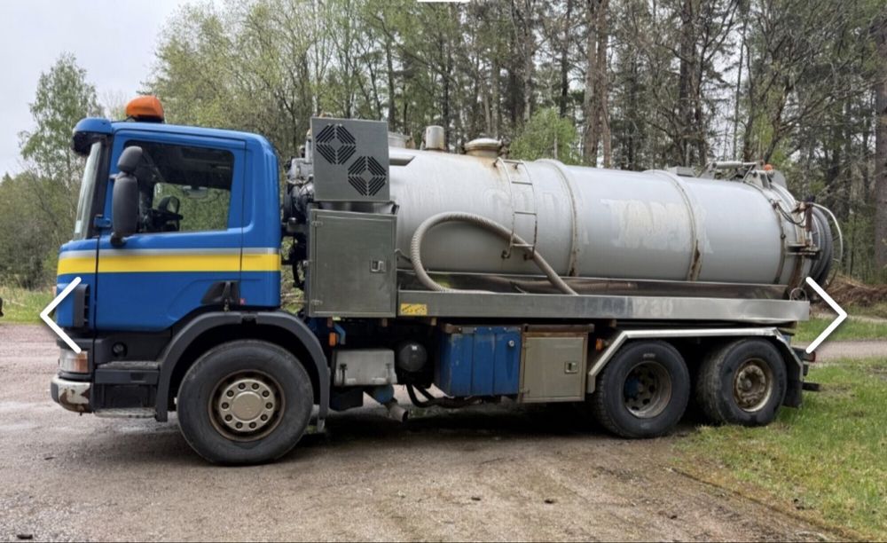 Scania 6x2 vidanje