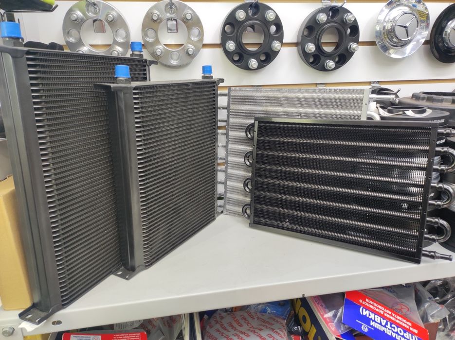 Радиаторы АКПП на коробку и ДВС.