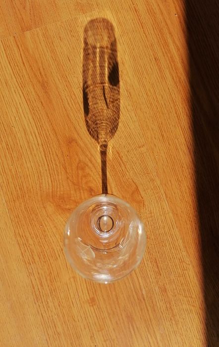 Чаши стъклени с инкрустации