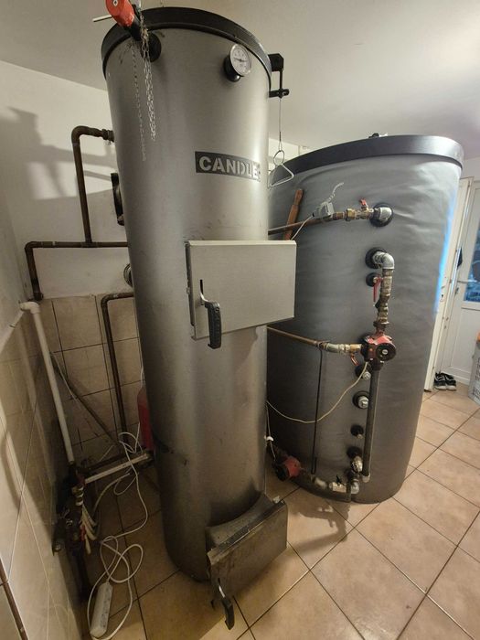 Centrala Candle 20kw + kit de supraveghere si distributie agent termic + rezervor puffer 800 litri