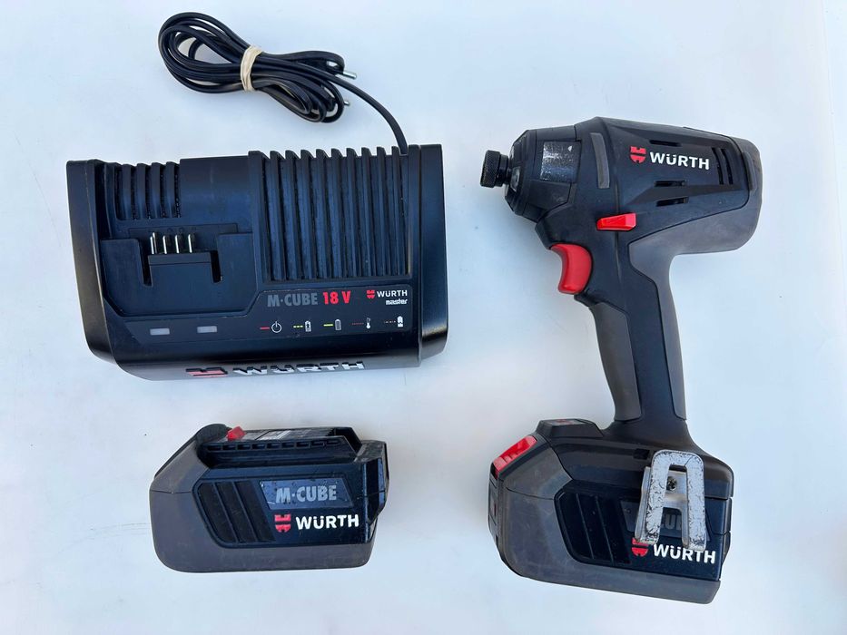 Wurth ASS 18-1/4'' Compact M-Cube - Безчетков импакт 2x18V 4.0Ah