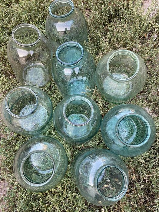 3-литровые банки 9 шт