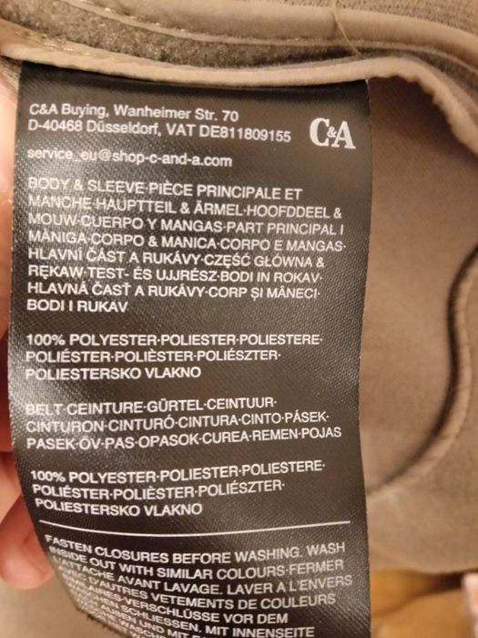 Palton de dama subtire