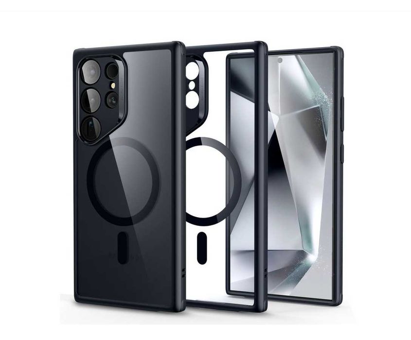кейс Ringke Fusion Bold Magnetic Case Samsung Galaxy S24 Ultra + ESR Magsafe