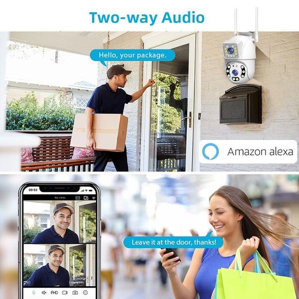 Професионална двойна PTZ камера с Wi-Fi свързаност / SMK024 /