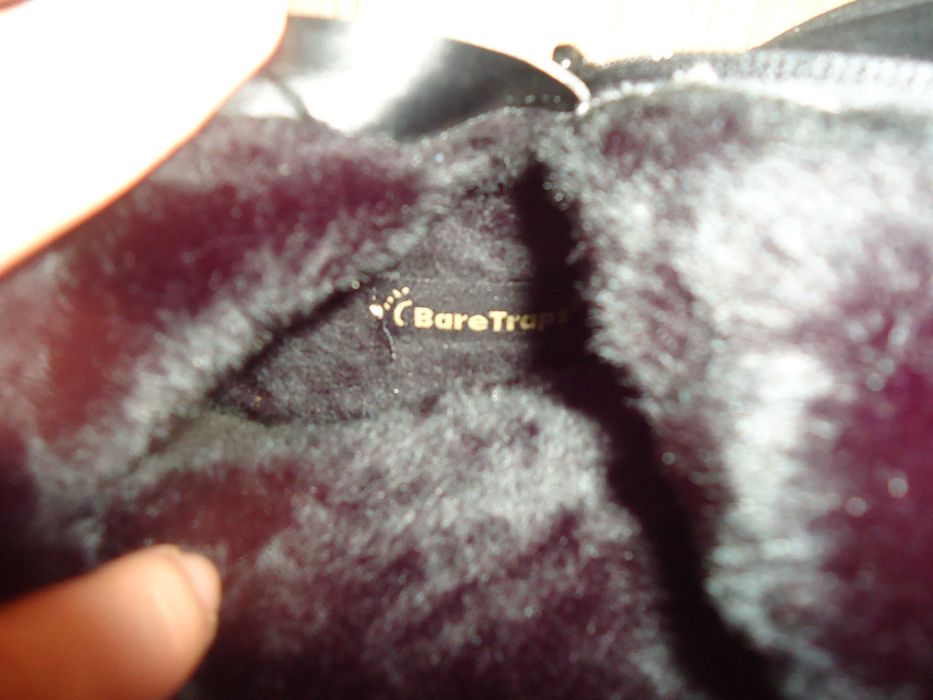 ЕСТЕСТВЕН ВЕЛУР--много топли ботуши с каракул--39 НОМЕР