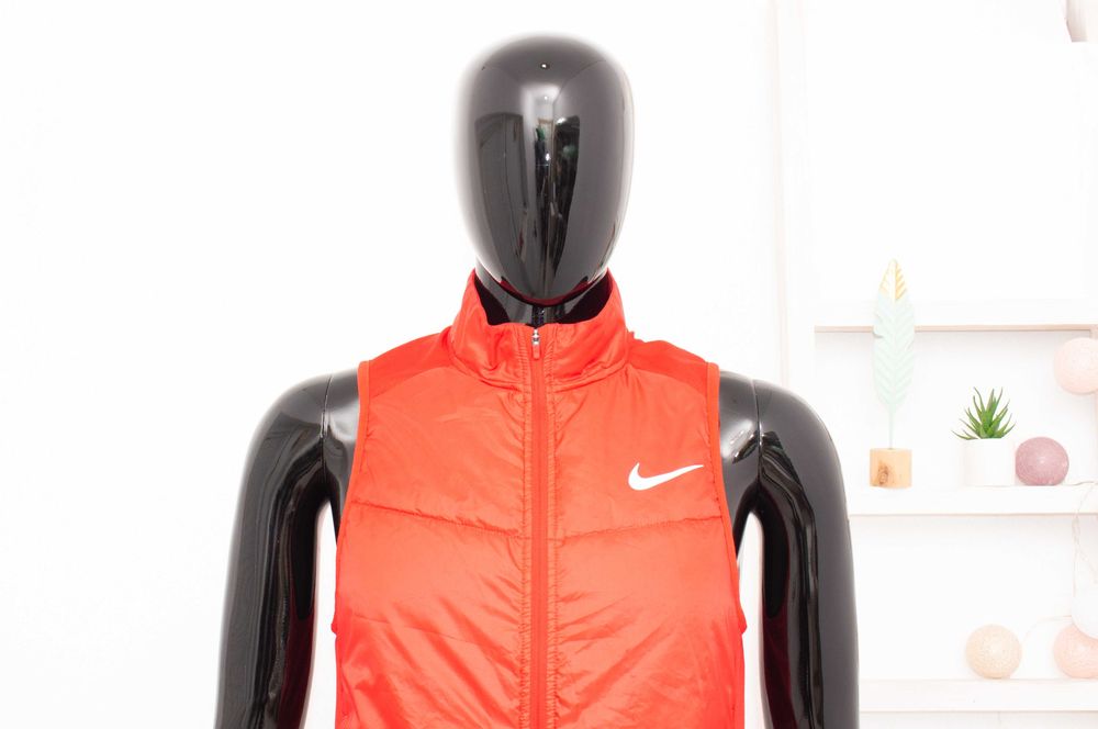 Nike oригинален мъжки елек Polyfill Running Vest червен за бягане S