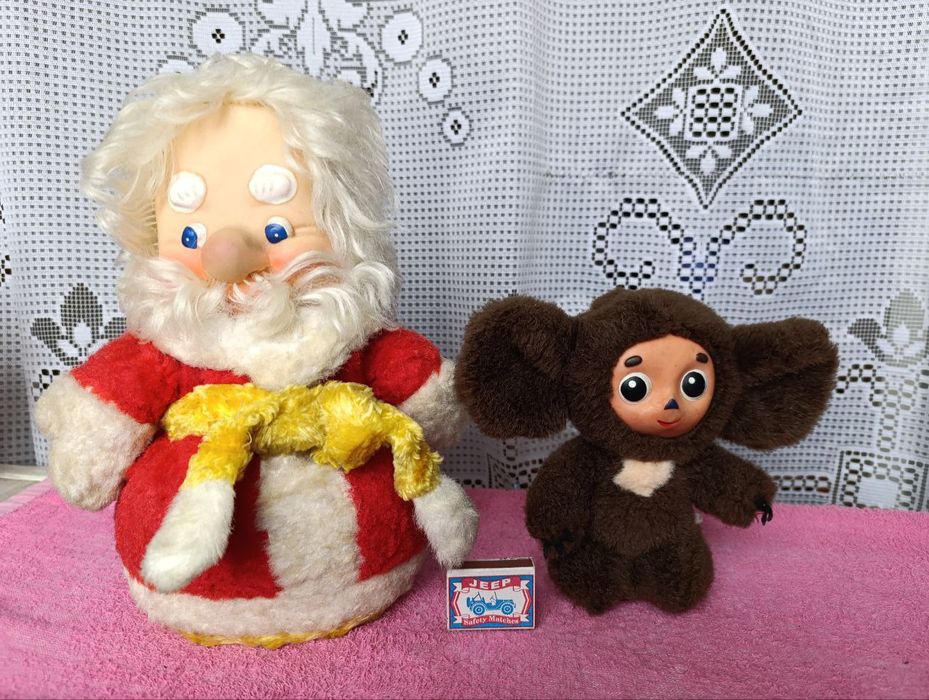 Ёлочные , мягкие , резиновые игрушки СССР