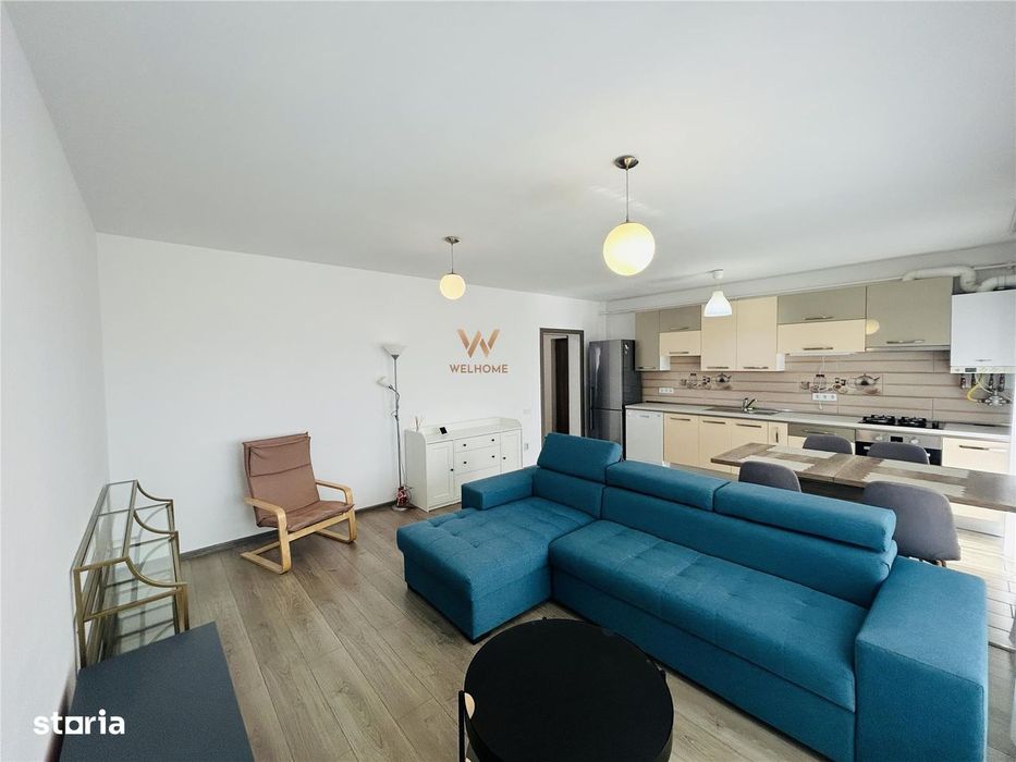 Apartament 3 camere, balcon mare, mobilat, Etaj 12 - 2 locuri de parca