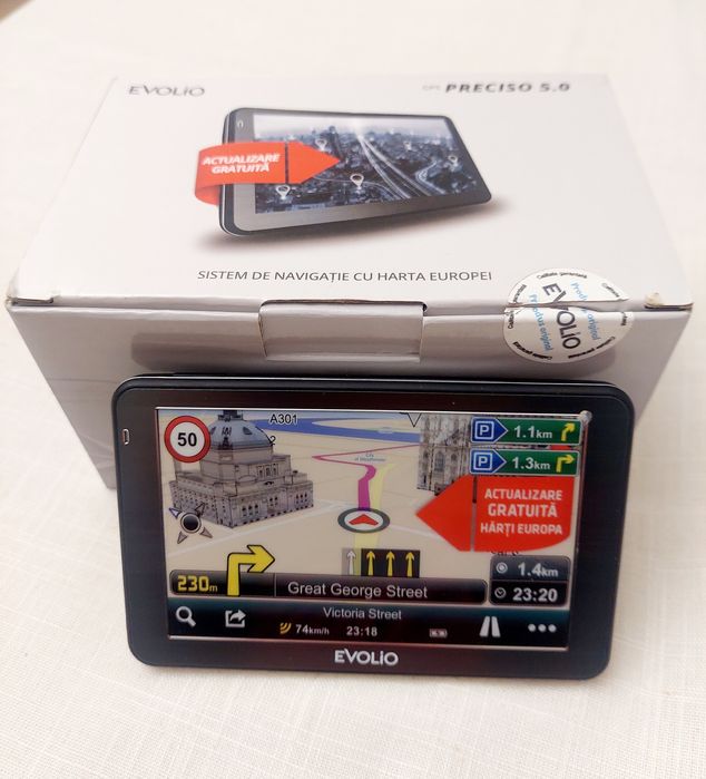 GPS auto/moto/tir Evolio Preciso 5.0