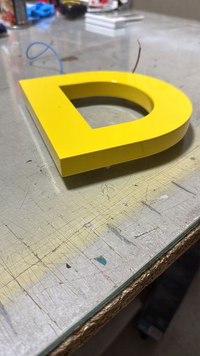 Litere volumetrice led