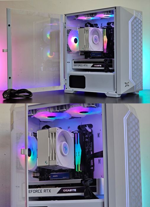 Ryzen 5-7500F/RTX 5060 8GB/RAM 32GB/SSD 1TB/Чисто Нов-Гаранция!