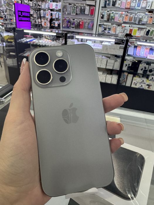 Iphone 15 pro 256 натурал есим