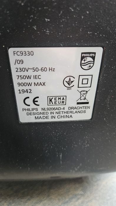 Aspirator philips model fc9330