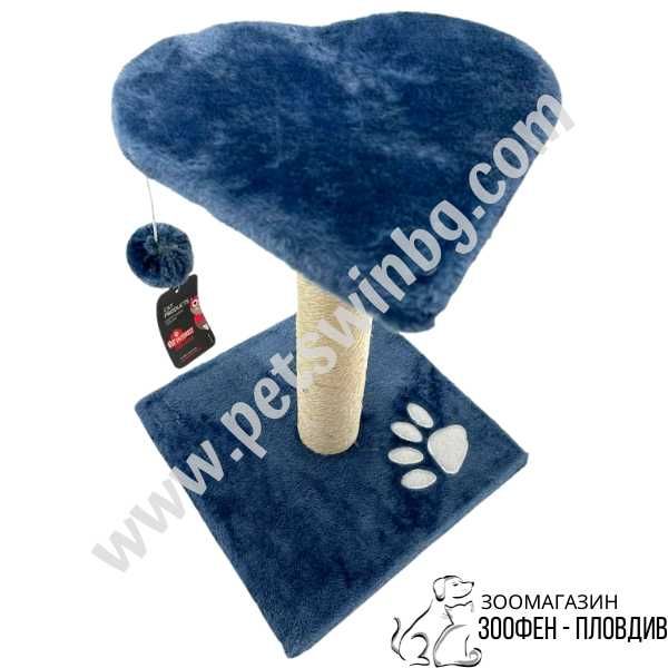 PetInterest Charm Cat Tree Blue - 33/33/43см - Катерушка за Коте