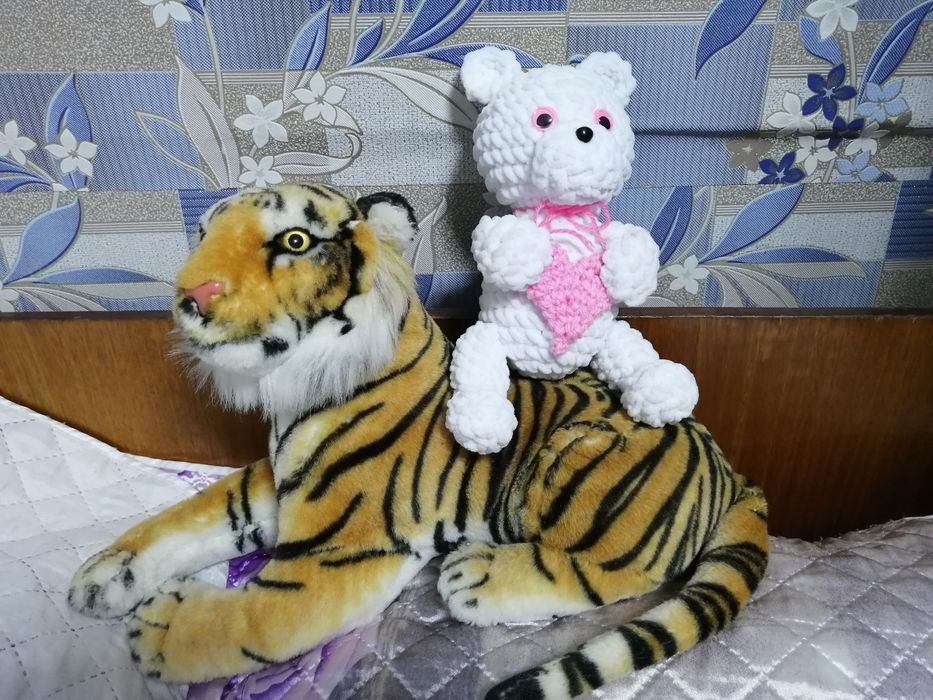 Вязаные игрушки ручной работы