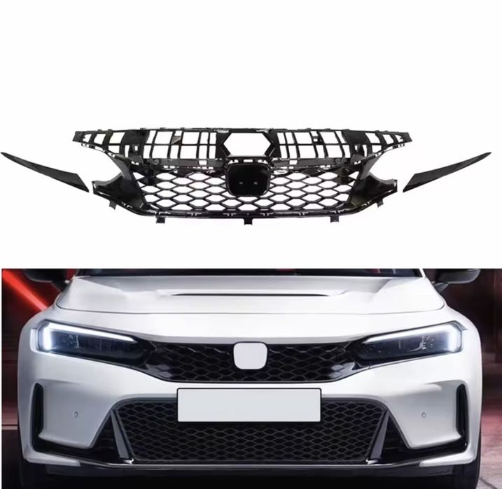 Honda Civic 2022-2024 ляв фар и решетка