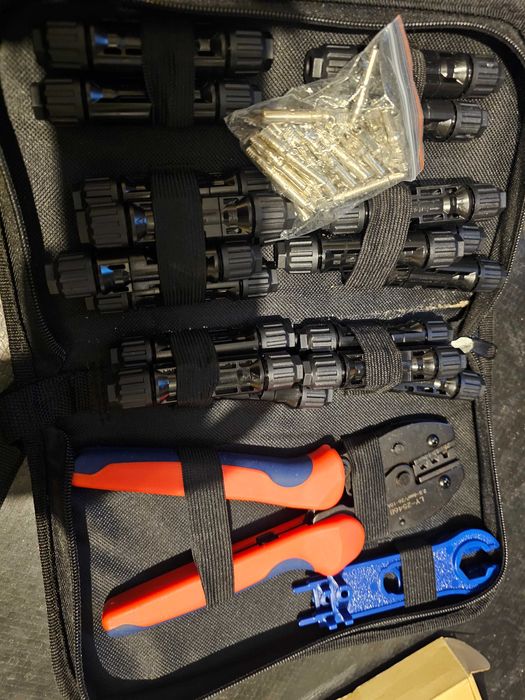 Set de clești de sertizare Panouri Fotovoltaice MC4 2,5/4/6 solar