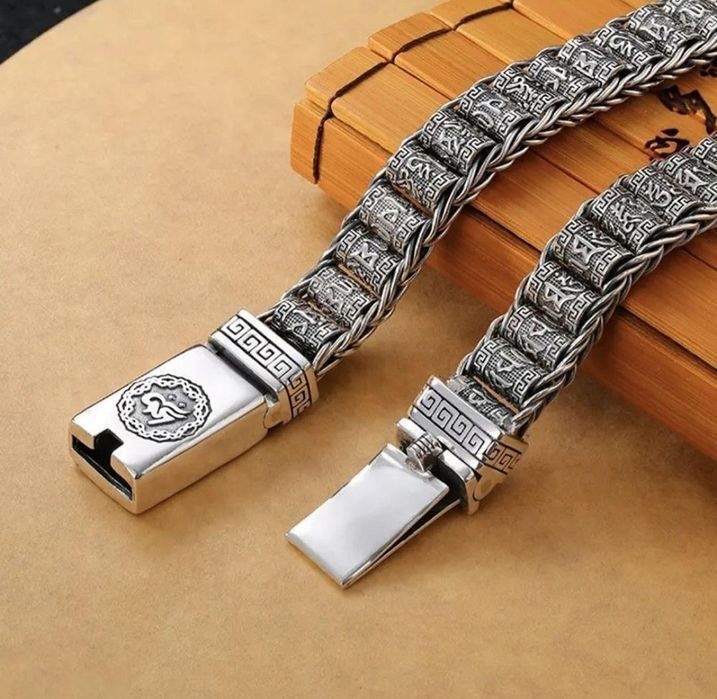 Bratari unisex argintiu