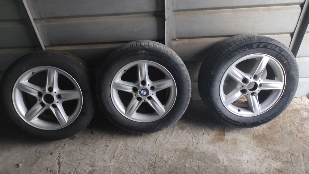 2 броя джанти с гуми 16 за БМВ