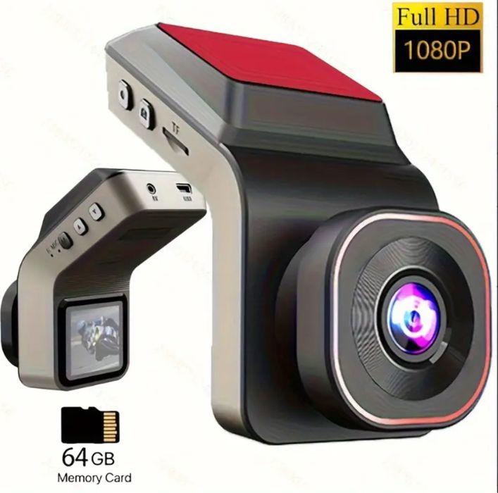 Camera de bord (dubla) DVR 11080, Full HD - Cadou card 64 Gb